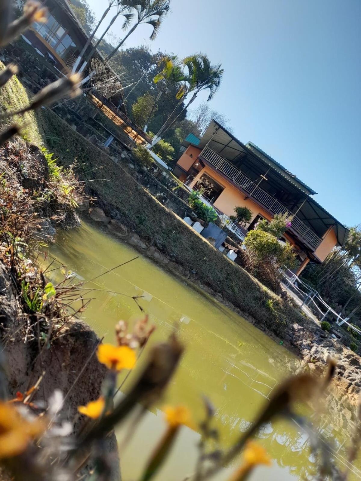 Pousada Balneario Cachoeira Do Moinho Belo Vale Bagian luar foto